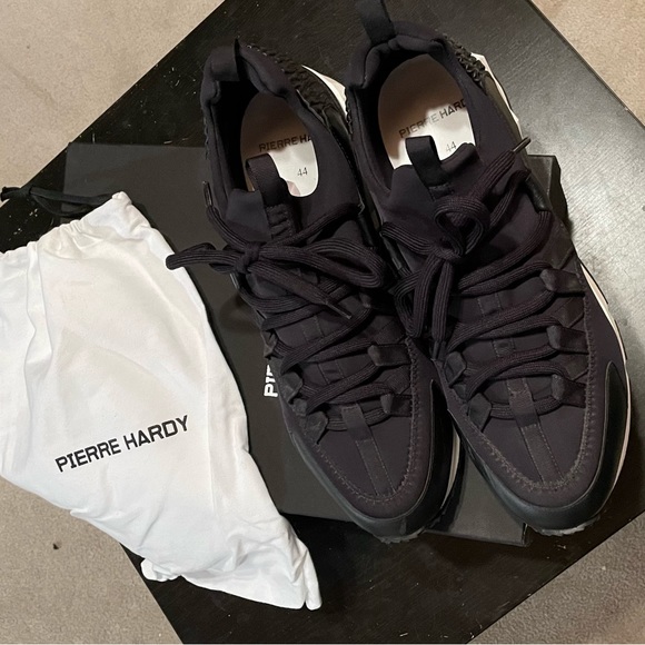 Pierre Hardy Trek Comet Sneakers, Black, US Women 12, US Men 10.5, EU 44 - Picture 2 of 2